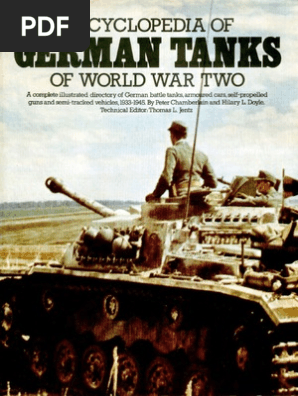 Encyclopedia Of German Tanks Of World War Two