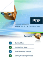 Principle of Operation: Coriolis Flowmeter