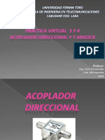 Practica Virtual 3 y 4 Acoplador Direccional y Tmagica