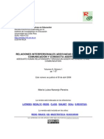 Relaciones Interpersonales Adecuadas Mediante Una Comunicación y Conductas Asertivas