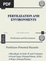 Fertilization Environmant