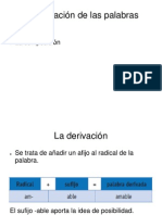 Formación de Palabras