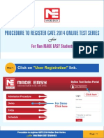 Procedure To Register - Outside Students