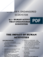 Chapter 9: Endangered Ecosystem