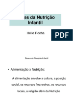 Aula 02 - Bases Nutricionais da Infância