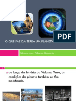 Condições da Terra que permitem a existência de vida - introdução