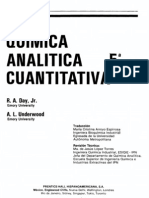 Quimica Analitica Cuantitativa Day Underwood