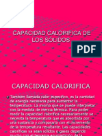 Capacidad Calorifica de Los Solidos Entrega