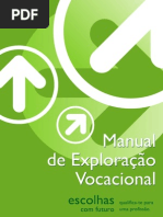 Manual para orientação profissional