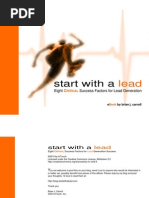 Download Start With a Lead 8 Critical Success Factors for B2B Lead Generation Success by Brian Carroll SN16957111 doc pdf