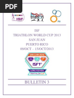 ISF Triathlon 2013 Bulletin 3 E