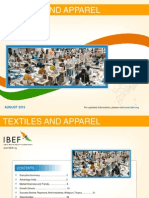 Textiles and Apparel - August 2013