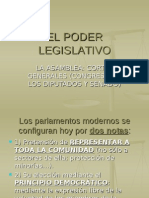 2) El Poder Legislativo