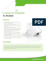TL-PA2010 (EU) V1 Datesheet