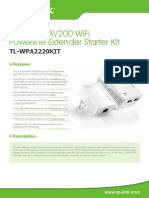 Tl-wpa2220kit(Eu v1 Datasheet