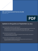 Update September 2013 - Facebook Ads and Sponsored Stories Guide