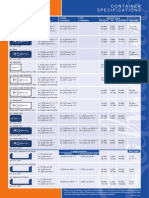 Container Dimensions