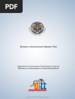 Bhutan e Government Master Plan 78578