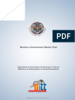 Bhutan e Government Master Plan 78578