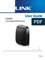 TX-6610 V1 User Guide