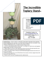 Topiary Instructions