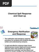 Major and Minor Spill Response Guide | PDF | Personal Protective ...