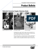 Excavator Coupler Selection Guide Product Bulletin GEJQ0199-01