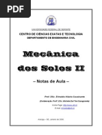 Mec-Nica Dos Solos II - Notas de Aula
