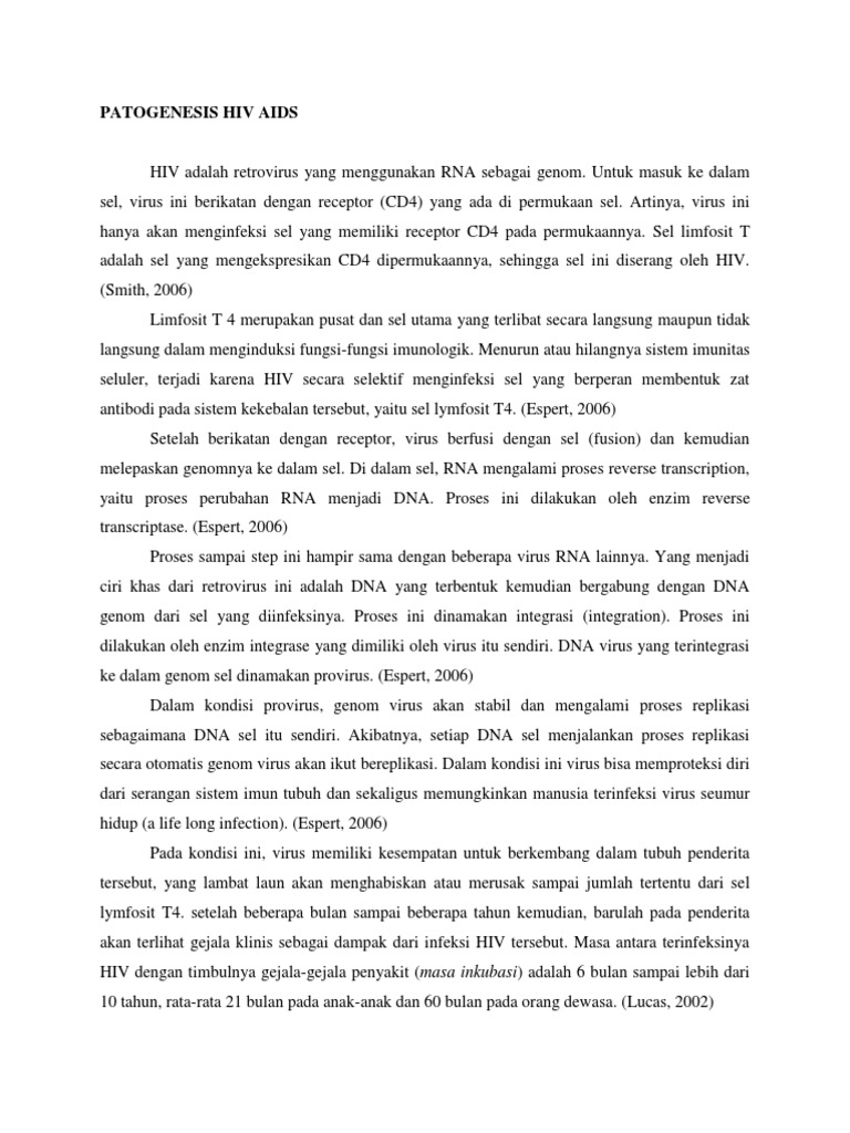 Patogenesis Hiv Aids | PDF