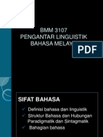 Sifat-Sifat Bahasa