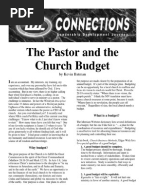 Church Budget