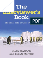 The Interviewer's Book: Hiring The Right Person