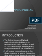 Online Shopping Mall System Analysis and Design