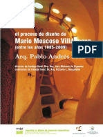 El Proceso de Diseño de Mario Moscoso Villanueva (Entre 1985 y 2009)