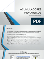 Acumuladores Hidraulicos