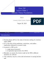 Econ 710 - Lec1 Preference