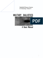 Military Ballistics A Basic Manual