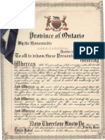 1960 Letters Patent