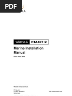 RT-flex82C Marine Installation Manual | PDF | Exhaust Gas | Oil