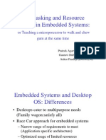 Multitasking and Resource Sharing in Embedded Systems