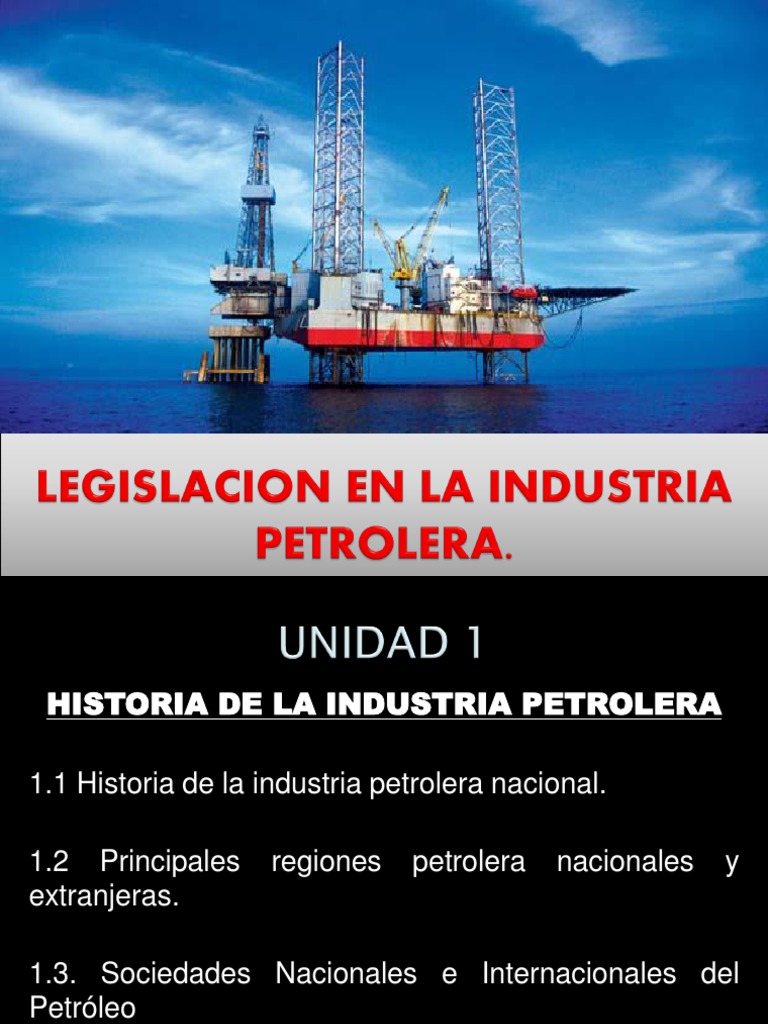 Historia de la Industria Petrolera en México | PDF | Industria ...