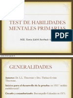 Test habilidades mentales