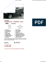 AutoSP - Mitsubishi Pajero Full - 5 Portas - 3.8v6 2008 - Automóveis