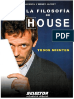 IRWIN, W. & JACOBY, H., LA FILOSOFÍA DE HOUSE, Selector Act.Edit., México, 2009