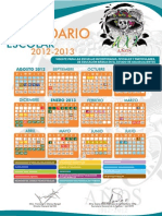 calendario ciclo escolar 2013 - 2014