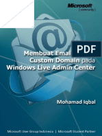 Iqbal - Email Custom Domain Pada WL Admin Center PDF