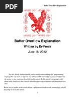 Buffer Overflow