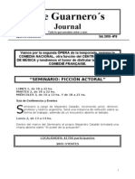 The Guarnero S Journal 8. Setiembre 13