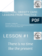 Practical Obesity Care Lessons from Practice