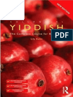 01 Colloquial Yiddish The Complete Course For Beginners